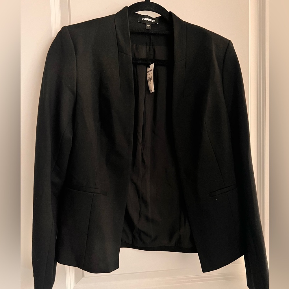 Express Women's Classic Black Suit Jacket
